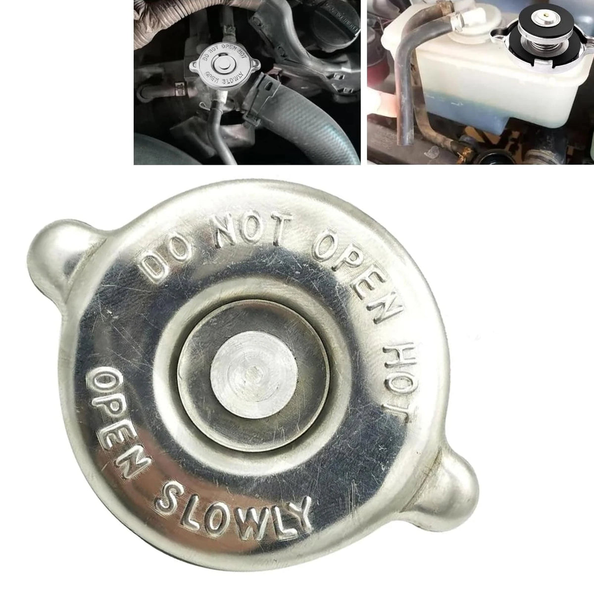 Radiator Cap for DACIRTY (16 PSI Stainless Steel)