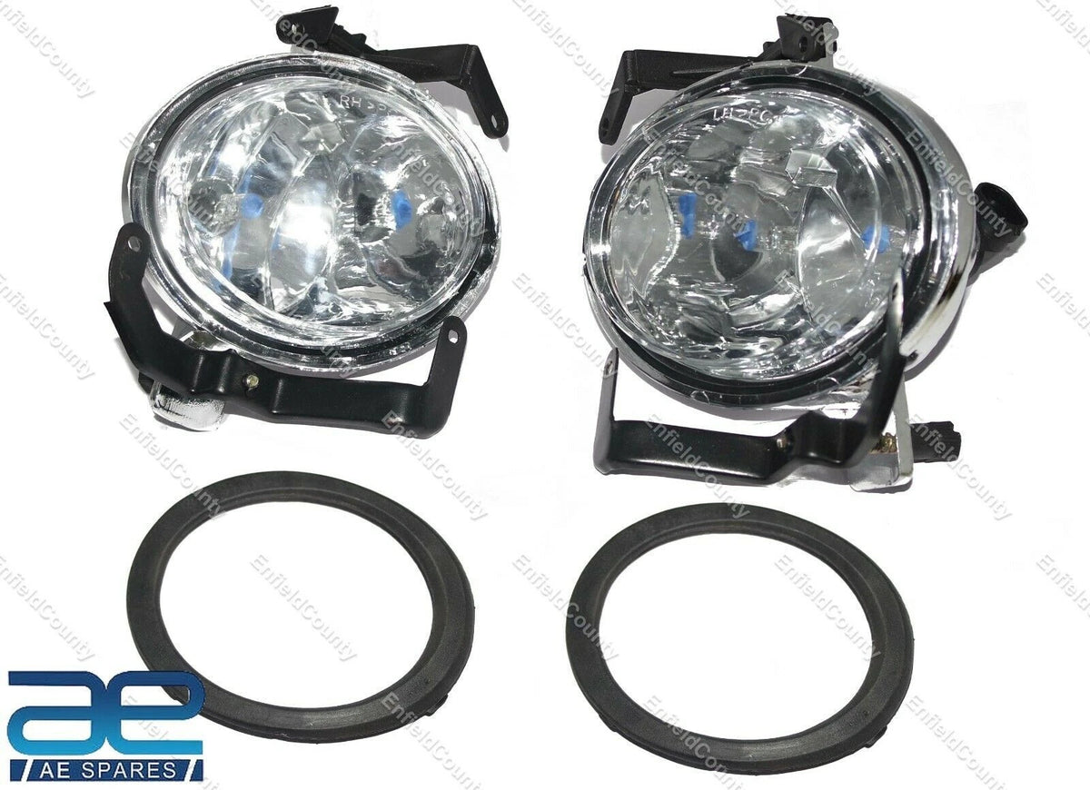 Pair Front Bumper Fog Light Lamp for Hyundai i10 (2010–2019)