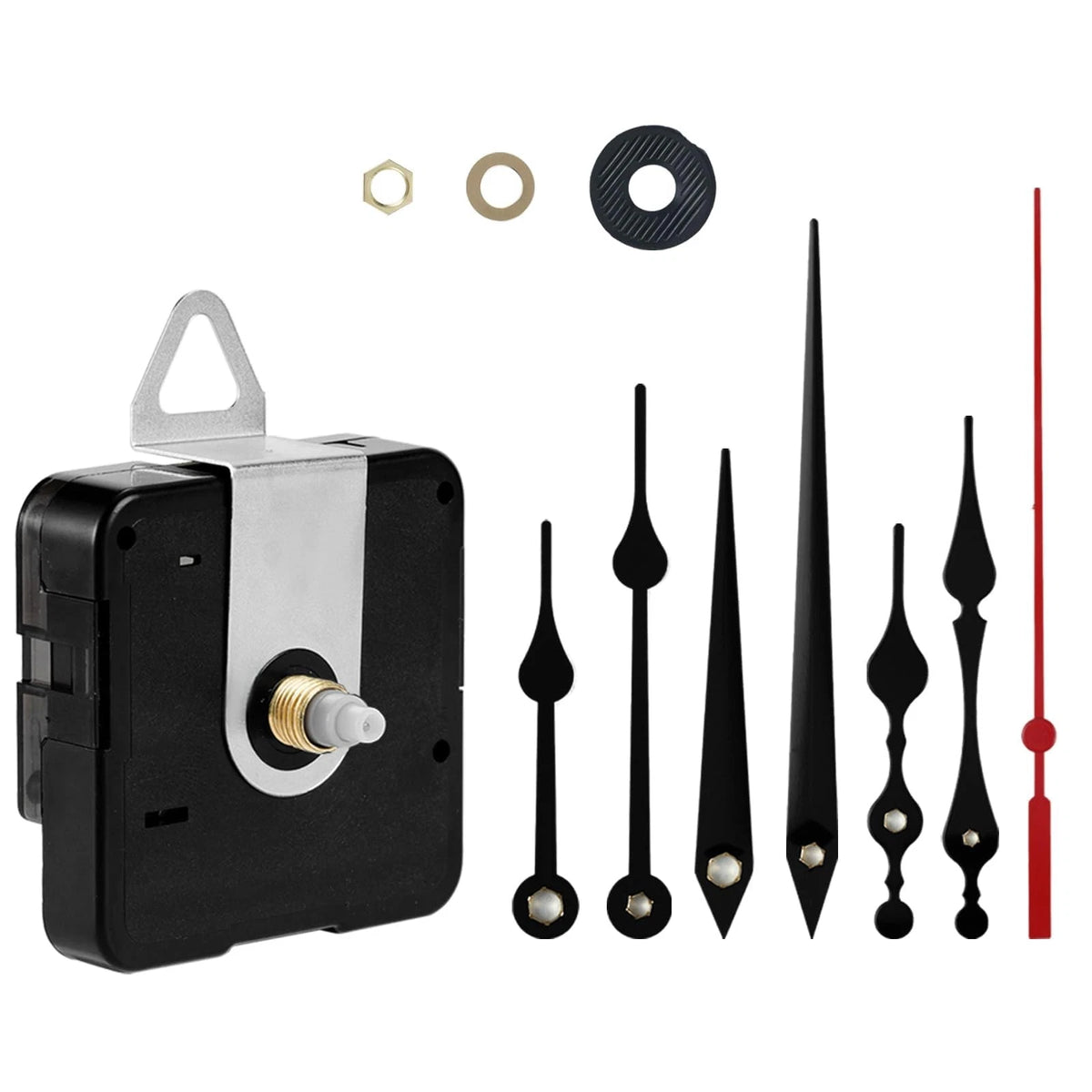 Clock Mechanism Replacement for Roymnie (Battery Operated, Silent, 12 mm)