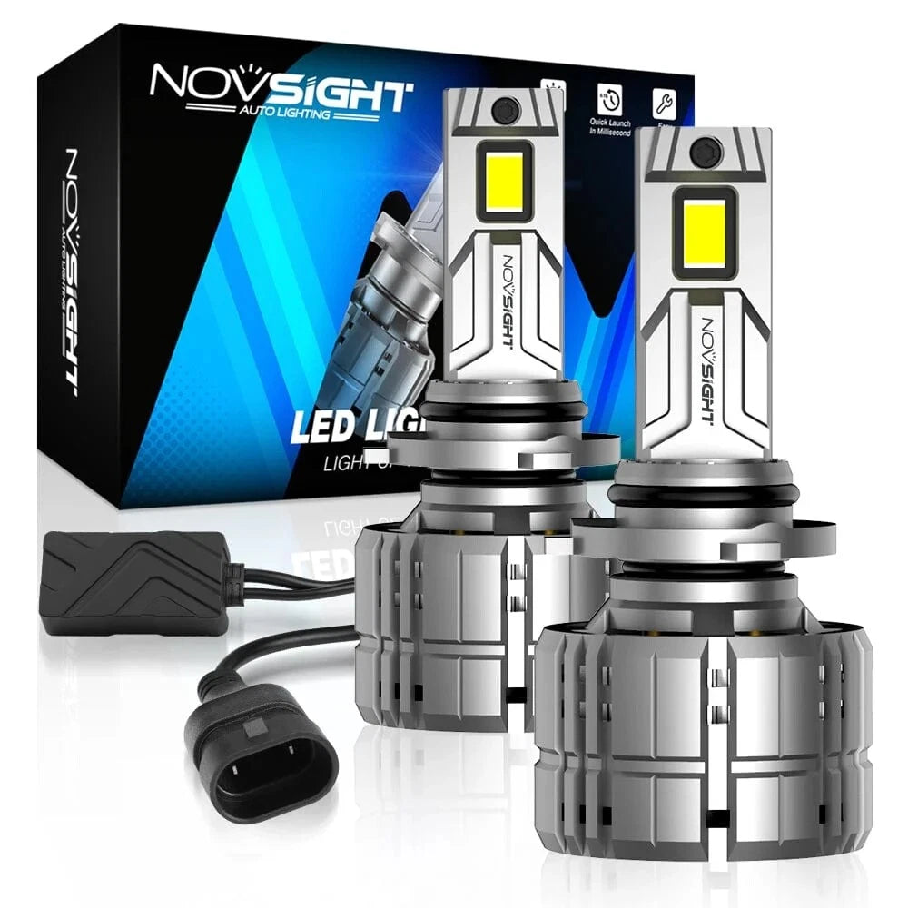 2X N60 Ultra Series 9006 HB4 LED Headlight Bulbs for - NOVA500N609006