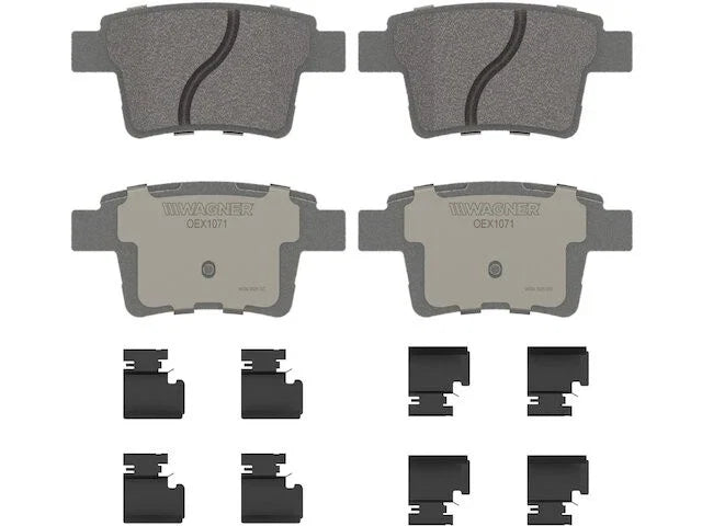 Rear Brake Pad Set for Jaguar X Type (2005–2008) MB212VF