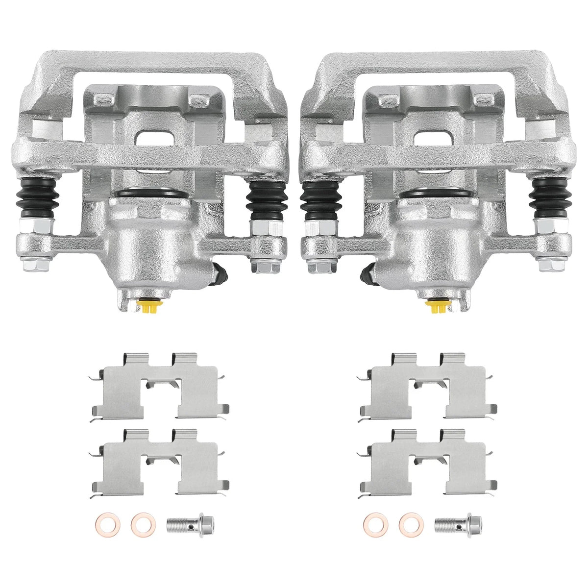 2X Rear Brake Calipers w/ Bracket for Hyundai Elantra 2.0L (2007–2010)