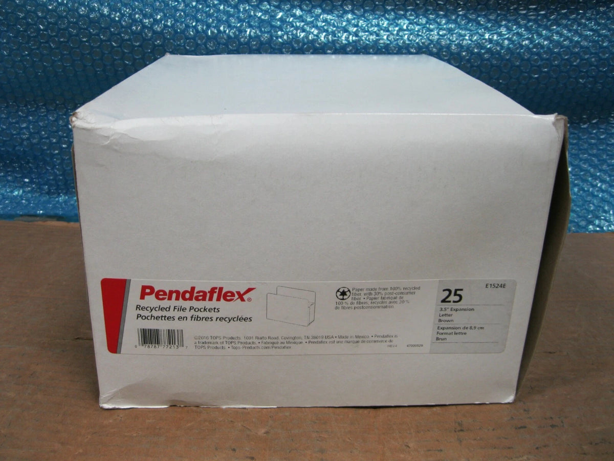 Set of 13 Pendaflex 3.5" Expanding File Folders for Letter Size Documents