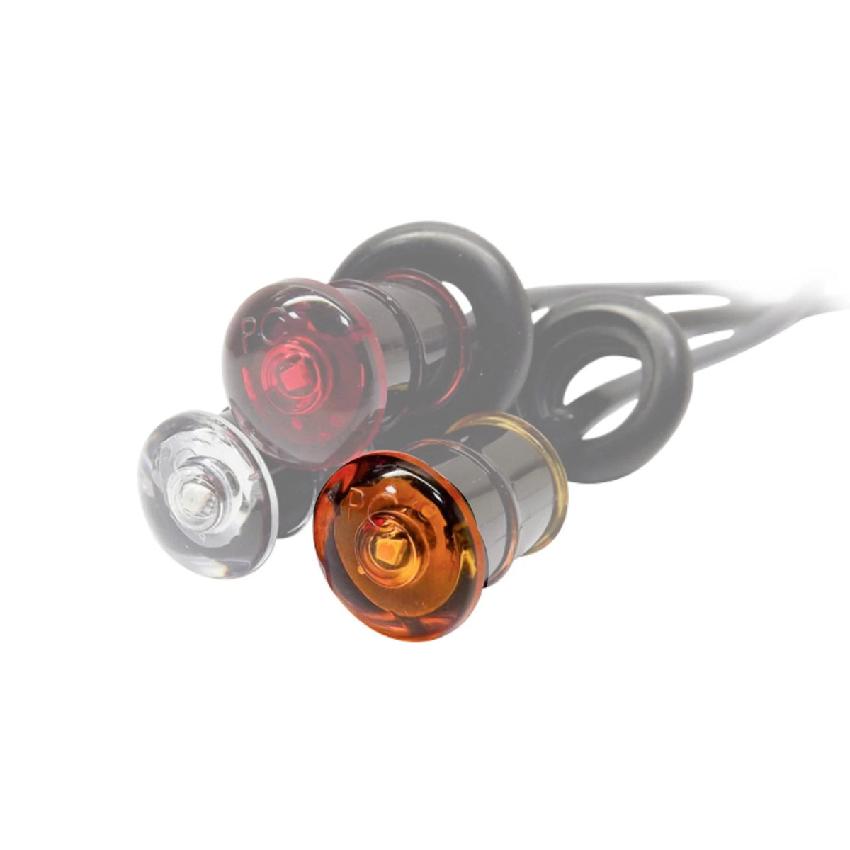 Tecniq Amber Mini PC Sidemarker Clear Lens for (S34-AC00-1)
