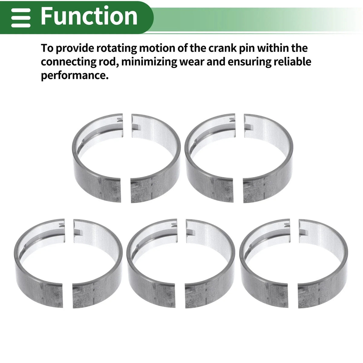 Main Bearing Set No.06B105591B for Audi A3 (1998–2008)