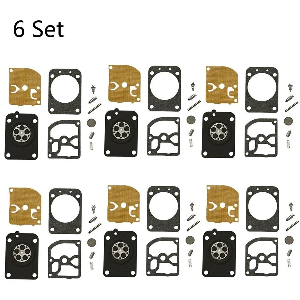 Set of 6 Carburetor Rebuild Kits for Stihl TS410 TS420 ZAMA RB-151