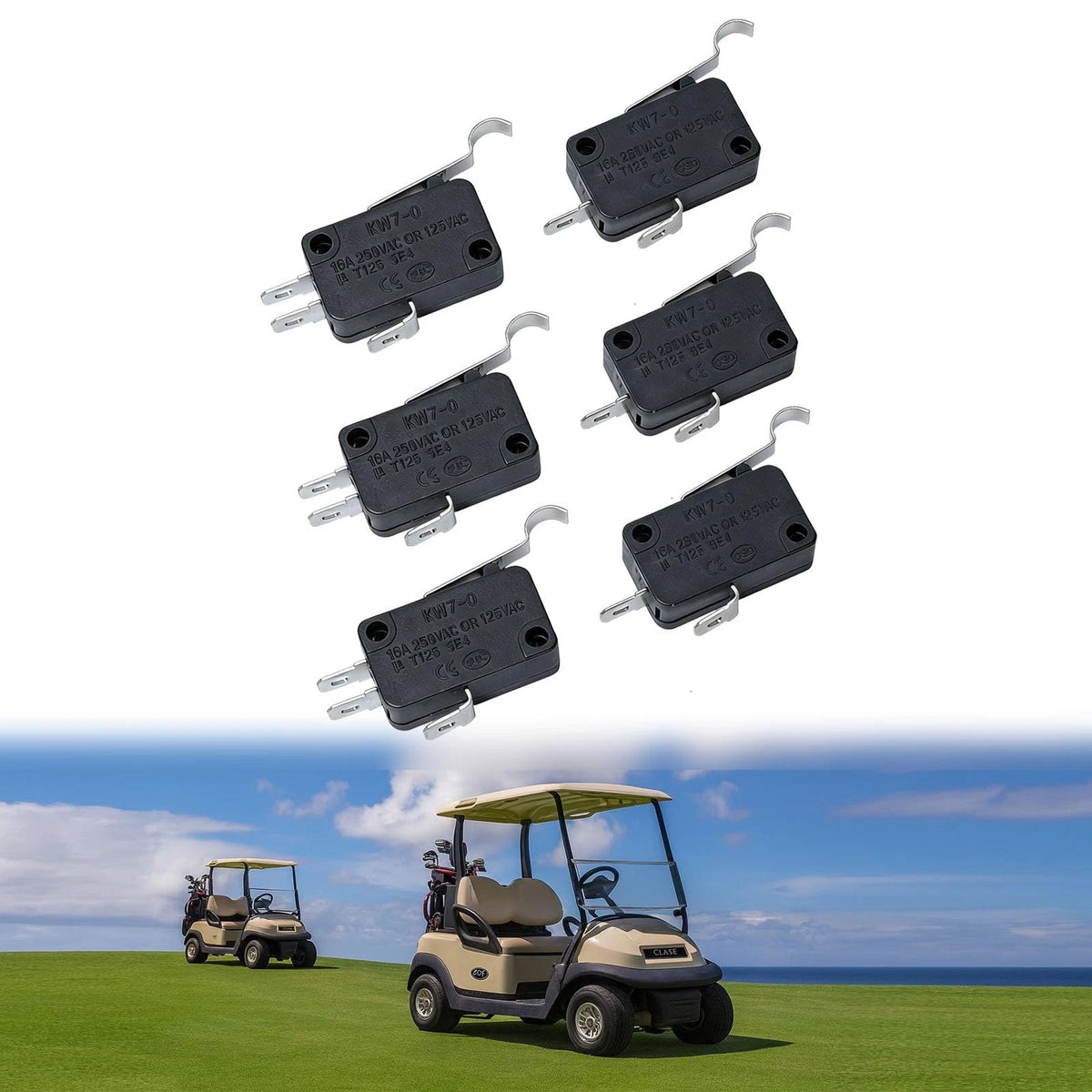 2 Prong Micro Switch for Club Car (Compatible)