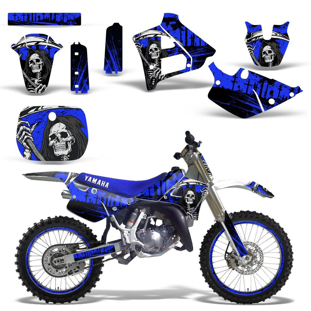 Graphics Stickers Set for Yamaha YZ 125 YZ 250 (1991–1992)