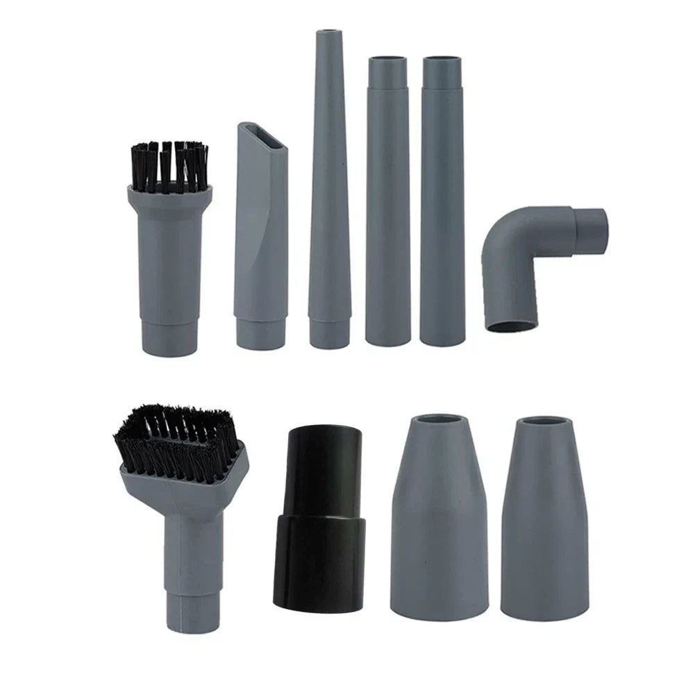 10PCS Vacuum Cleaner Brush Head and Nozzle Set for 32mm 35mm Hose Systems