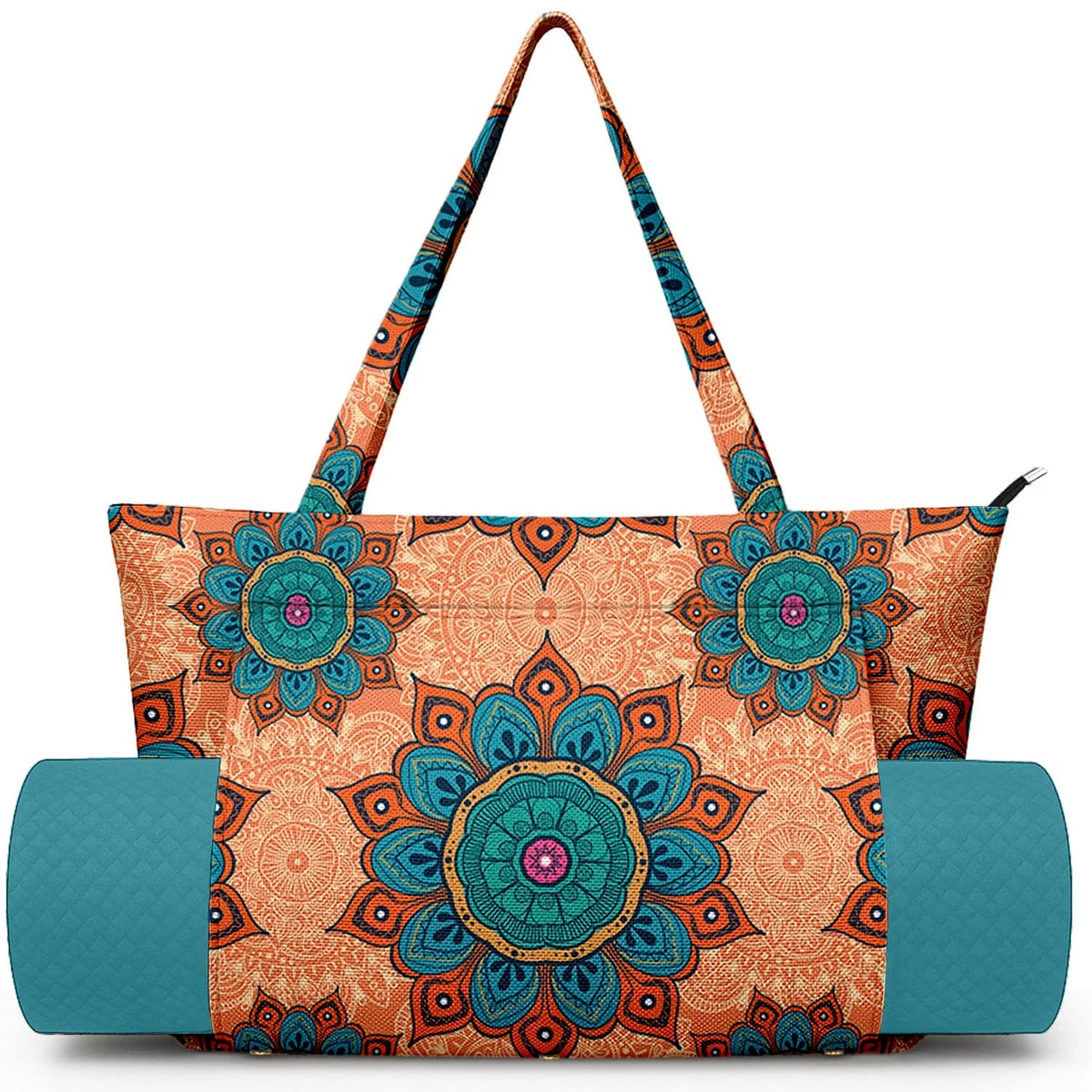Yoga Bag for Women (Large Canvas Tote)