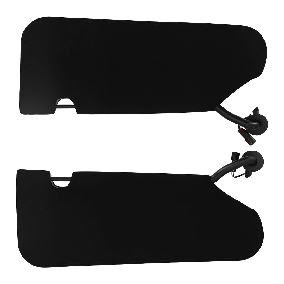 2X Black Sun Visor Pair for Chevrolet Corvette C6 (2005–2013) 9VXW3P