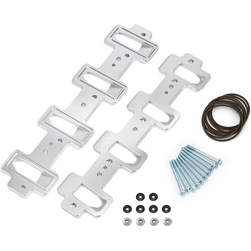 Rectangle Intake Manifold Adapter for LS1 Cathedral Port to LS3 (551316, LSA, LSX)