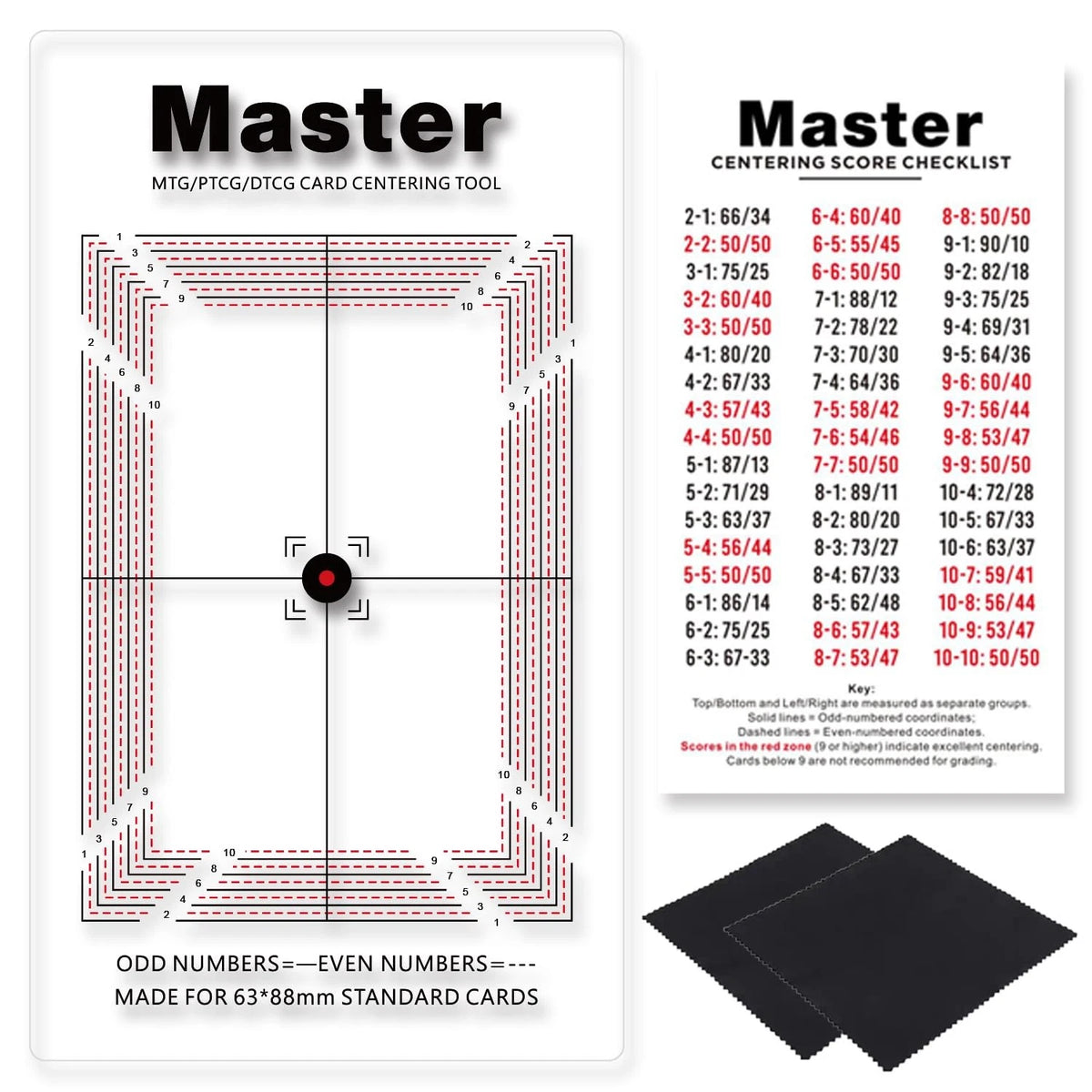 Card Centering Tool for PSA Graded Submissions
