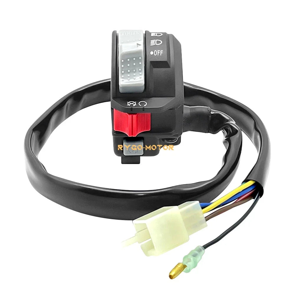 Left Handlebar Start Switch Headlight for Yamaha Wolverine 350 (1995–2001)