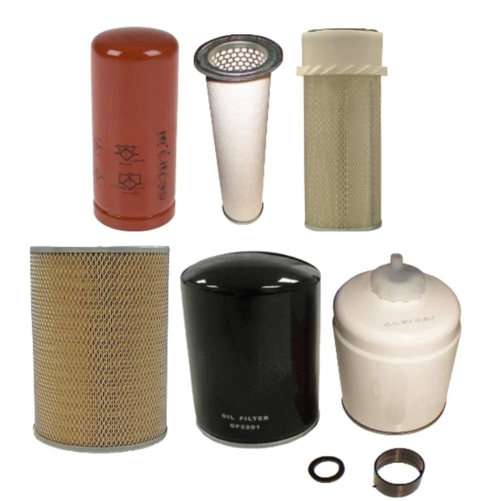 6-Piece Maintenance Filter Kit for (4M8047, 700723392, D94326, 266222)