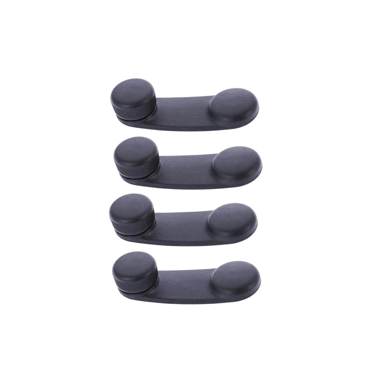 Set of 4 Window Cranks for Dodge Caliber (2007–2012) - 18025653, FW80XDV, FW801DABLK, FW801DV