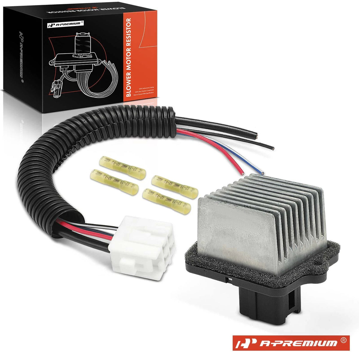 HVAC Blower Motor Resistor Kit for Mitsubishi Outlander Lancer (2007–2013) 7802A006, 973-094