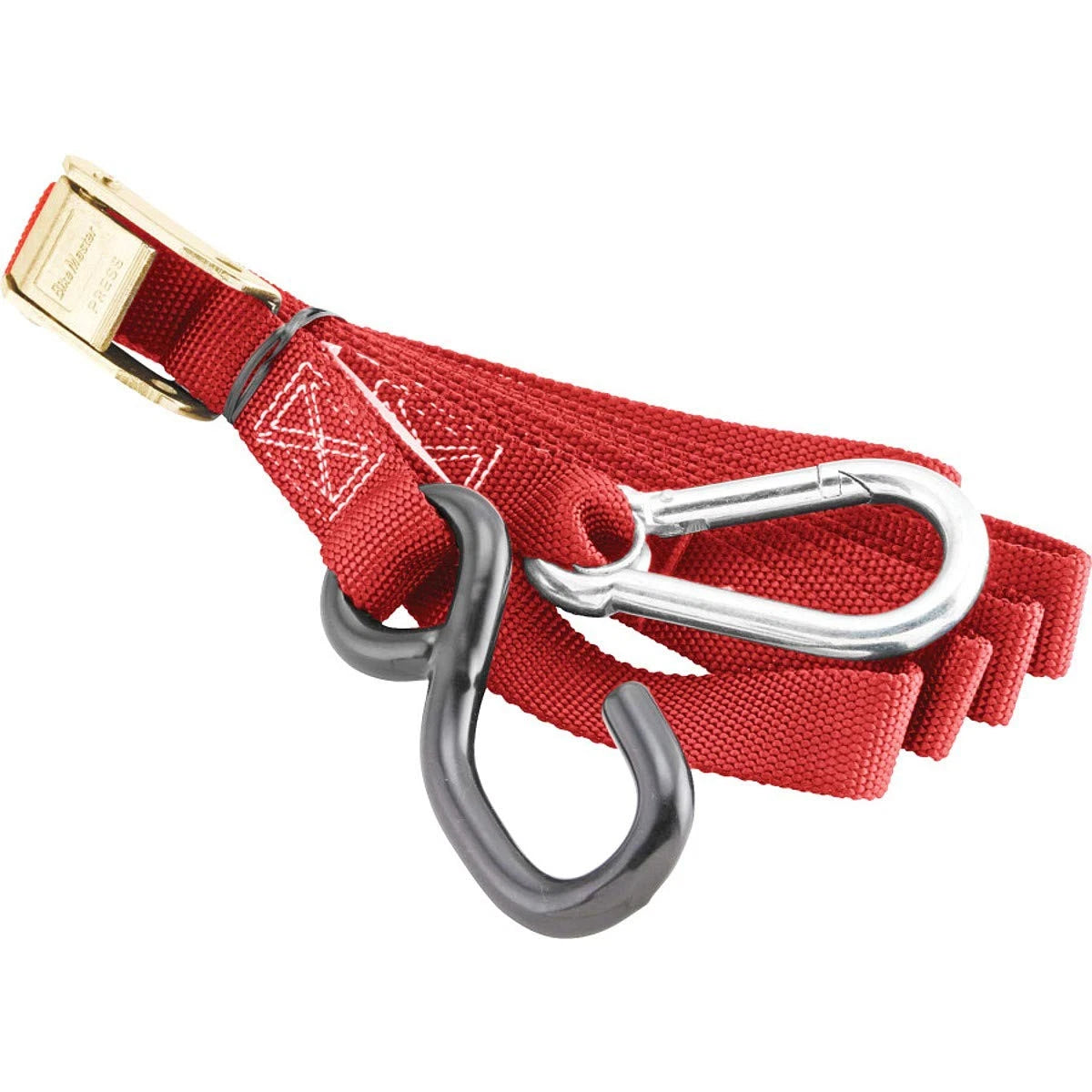 2X Soft Hook Tiedown Accessories for Universal Use (100536) - Red