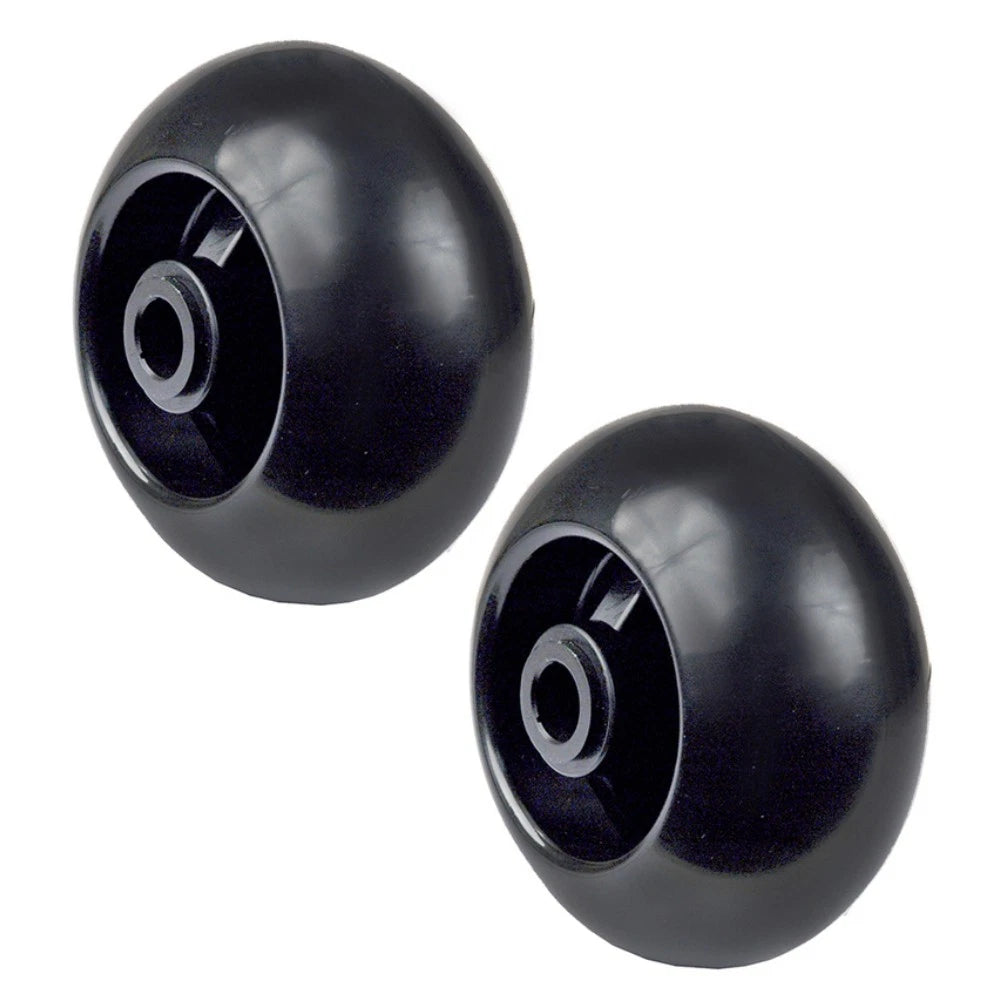 Set of 2 Mower Deck Wheels for Cub Cadet Tank M48 M54 M60 (No Part Numbers)