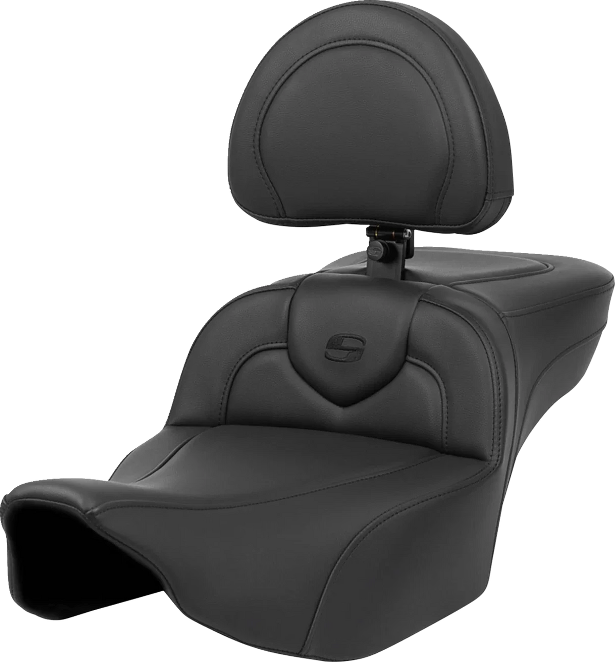 SADDLEMEN Roadsofa Extended Reach Seat with Backrest for FL