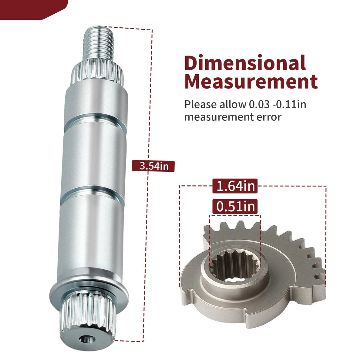 Gear Selector with Shift Shaft for Polaris Ranger 570/Crew 570 (2014–2025)