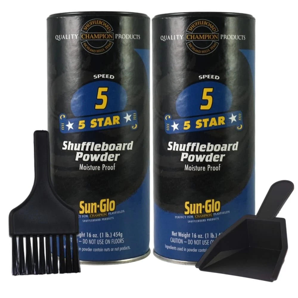 Sun-Glo Shuffleboard Sand - Powder Wax for Shuffleboard