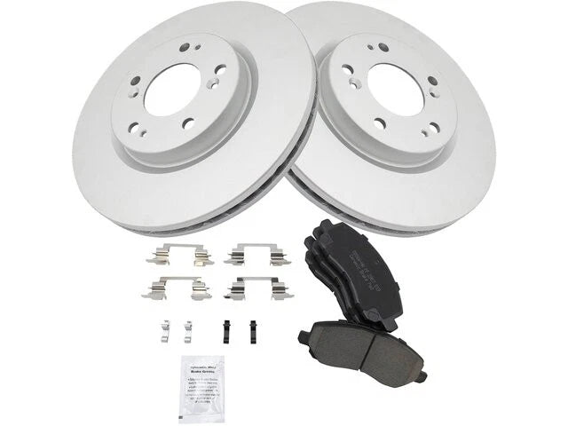 Brake Pad and Rotor Kit for Mitsubishi Eclipse (2006–2012) 62243CQBQ