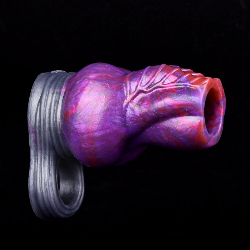 Large Knot Penis Sleeve for Fantasy Dragon Sheath Extender
