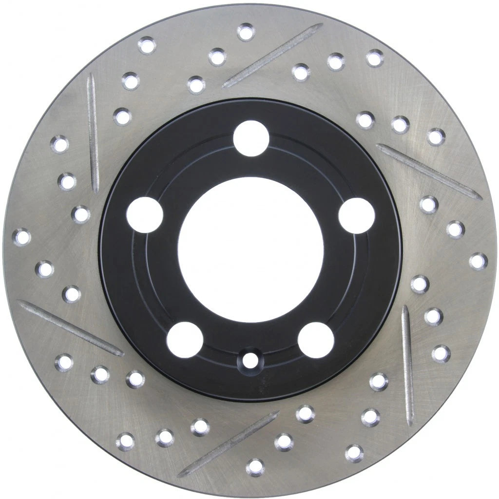StopTech Sport Slotted and Drilled Brake Rotor for Volkswagen Beetle (1999–2010) TLX-sto127.33057R-CL360A71