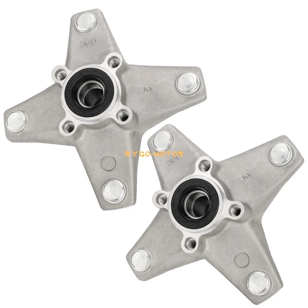 2 Front Wheel Hub Assembly for Yamaha Banshee 350, Warrior 350, Raptor 350, Blaster 200