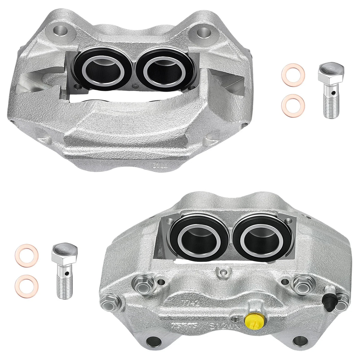 Pair Front Disc Brake Calipers for Toyota Tacoma (1995–2004)