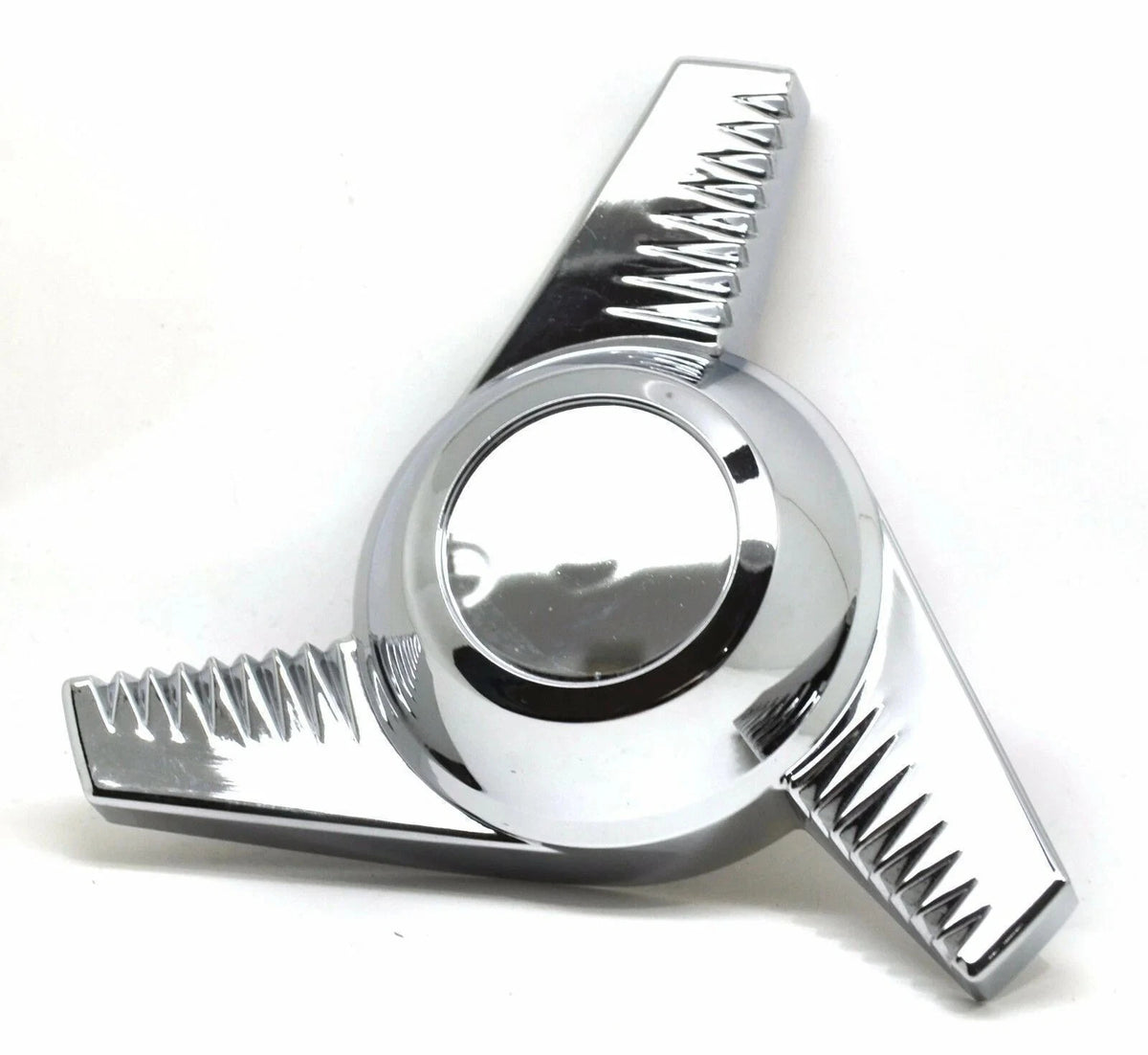 Hub Cap Spinner for California Groovy (UP#10721) Chrome Right Swing