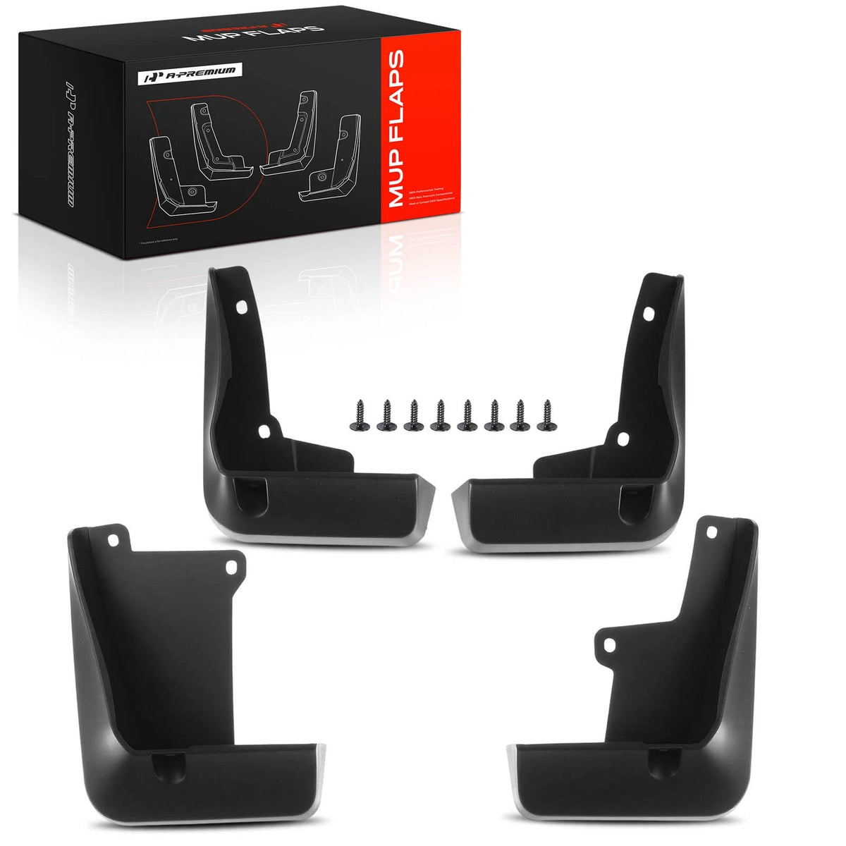 Set of 4 Mud Flaps Splash Guards for Toyota Camry (2018–2022)