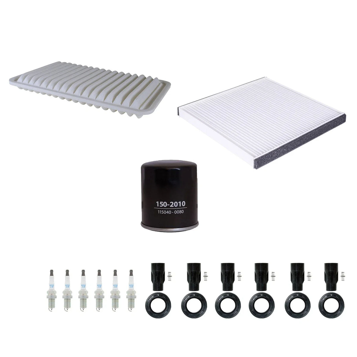 Tune Up Kit with 6 NGK Spark Plugs & Boots for Camry ES330 Solara (2002–2006)