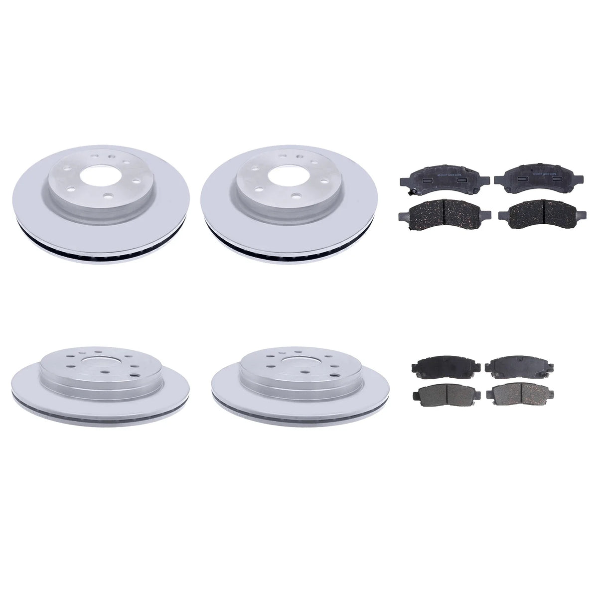 ACDelco Silver Brake Kit with Disc Rotors & Pads for Chevrolet Traverse (2009–2017)