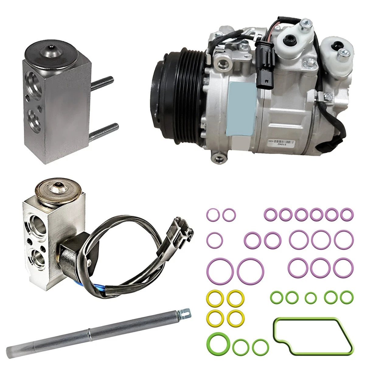 A/C Compressor with Clutch for Mercedes-Benz GLS450 (2017–2018) 9642999
