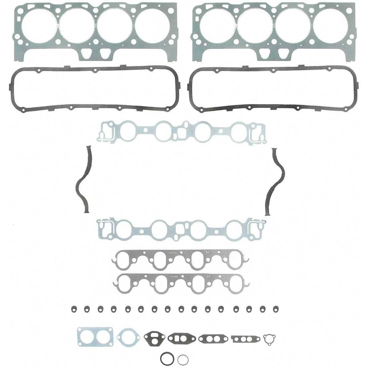 Felpro Cylinder Head Gaskets Set for E250 Van E350 F250 F350 (1973–1985) HS 8265 PT-1