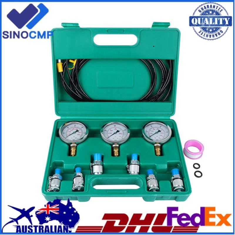 Hydraulic Pressure Test Kit for Excavator (250/400/600bar)