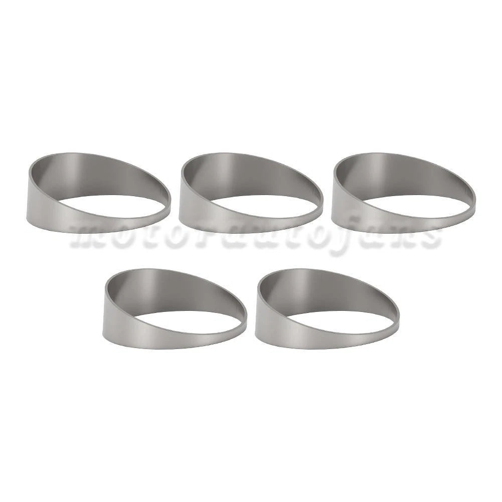 5PCS 3" 304 Stainless Steel Exhaust Pie Cuts 90 Degree Bend
