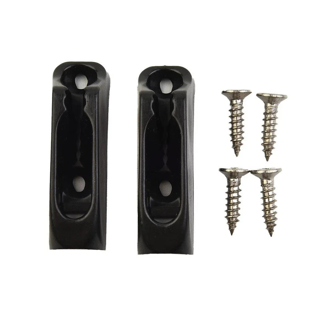2Pcs Self-Lock Rope Clam Cleat Cord-Lock for Marine Accessories