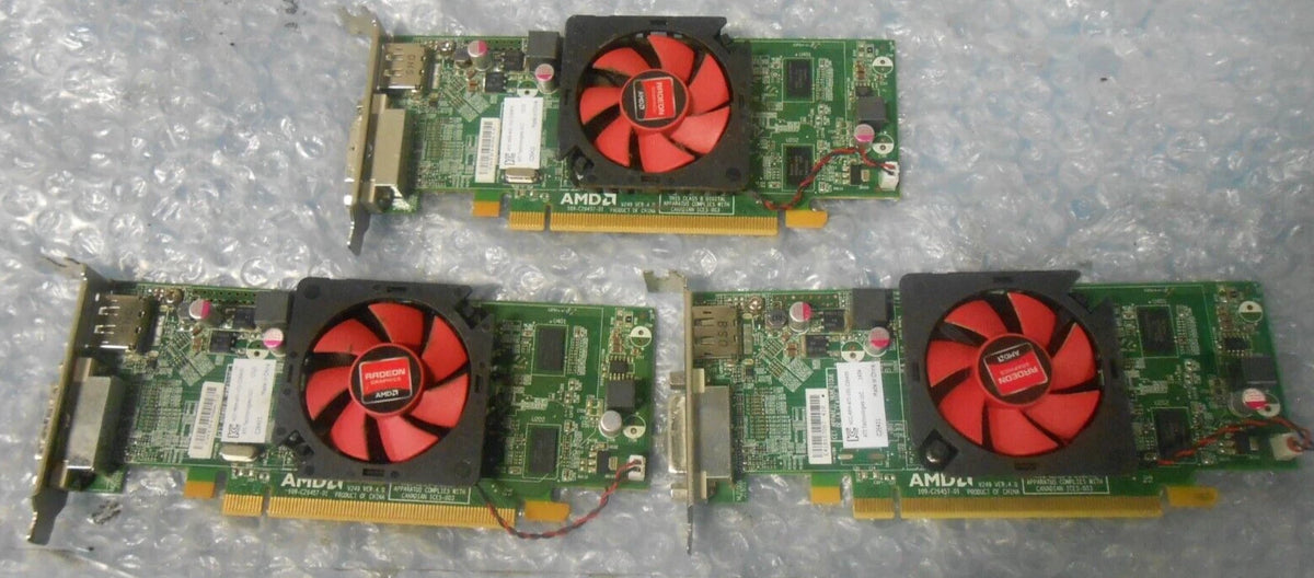3X AMD Radeon HD 6450 PCIe Video/Graphics Card