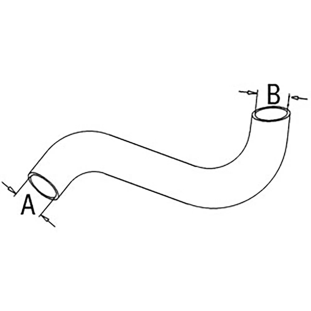 Bottom Radiator Hose for Fits 698 (No Known Part Numbers)
