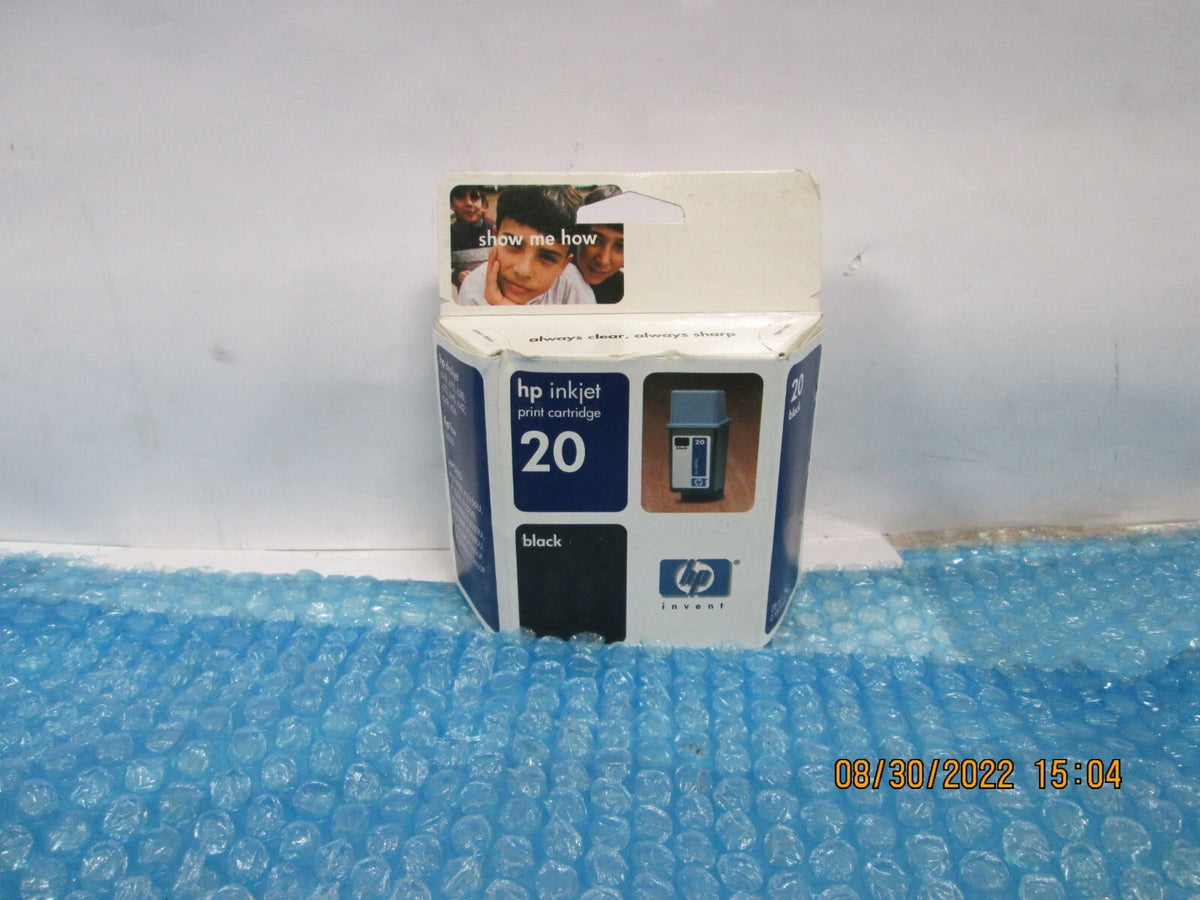 Genuine HP 20 Black Ink Cartridge for Deskjet 610 (2004–2004)
