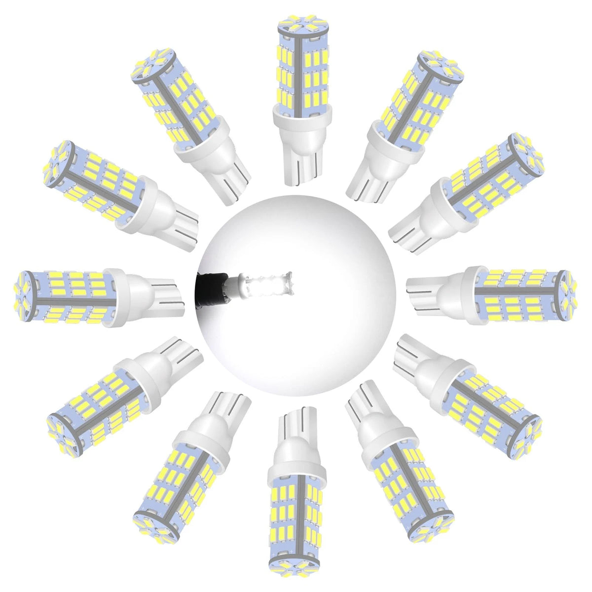 12-Pack LED RV Bulbs for C921 921 912
