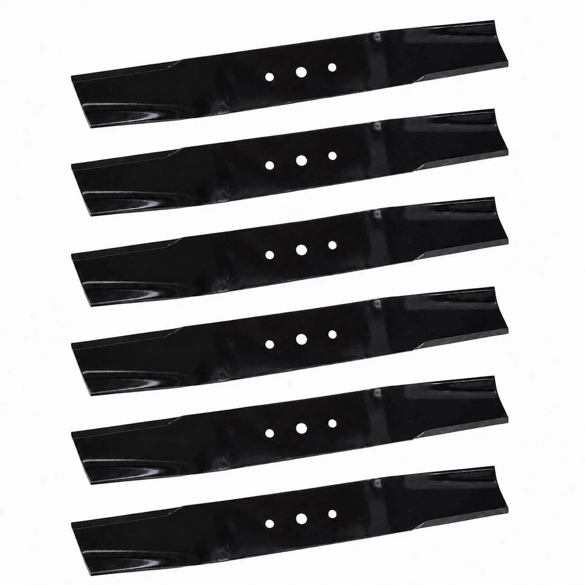 6 High Lift Blades for MTD 50" Deck, Troy-Bilt 942-0171