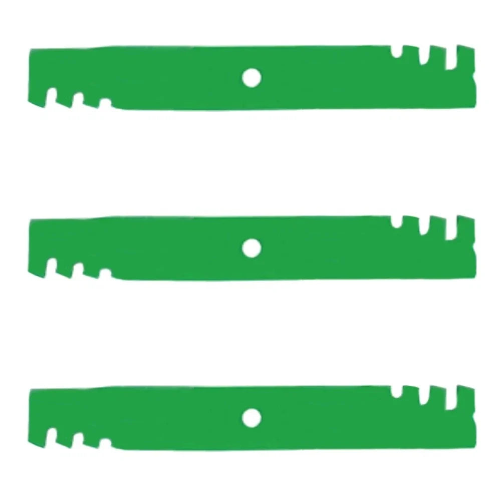 3 Mulching Blades for John Deere 50" Deck (AM39966, M86209, M76461)