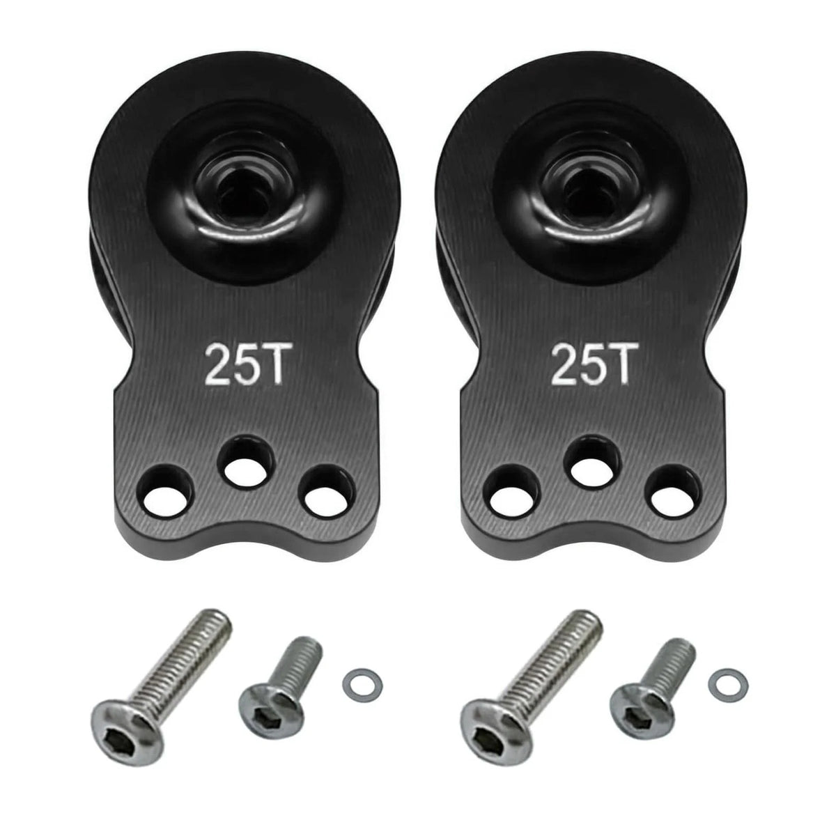 2X Aluminum 25T Servo Saver Adjustable Hi-Torque Horn for