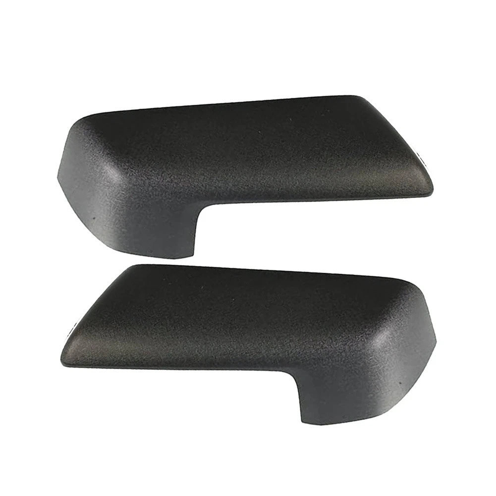 Matte Black Mirror Cover Cap for Sierra 1500 - 1 Pair