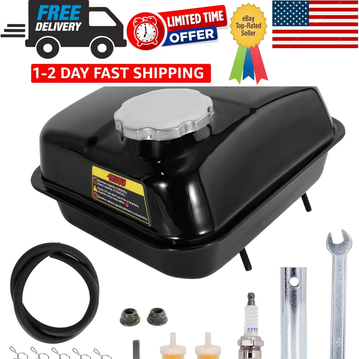 Gas Fuel Tank for Predator 212 196cc Coleman CT200U BT200X KT196