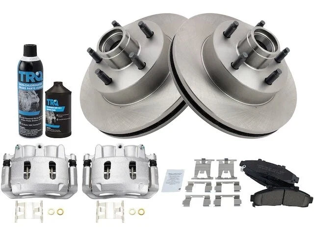 Front Brake Pad Rotor Caliper Set for Mazda B4000 (1998–1999) GS968RF
